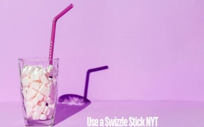 use a swizzle stick NYT; yallashoot.co.uk